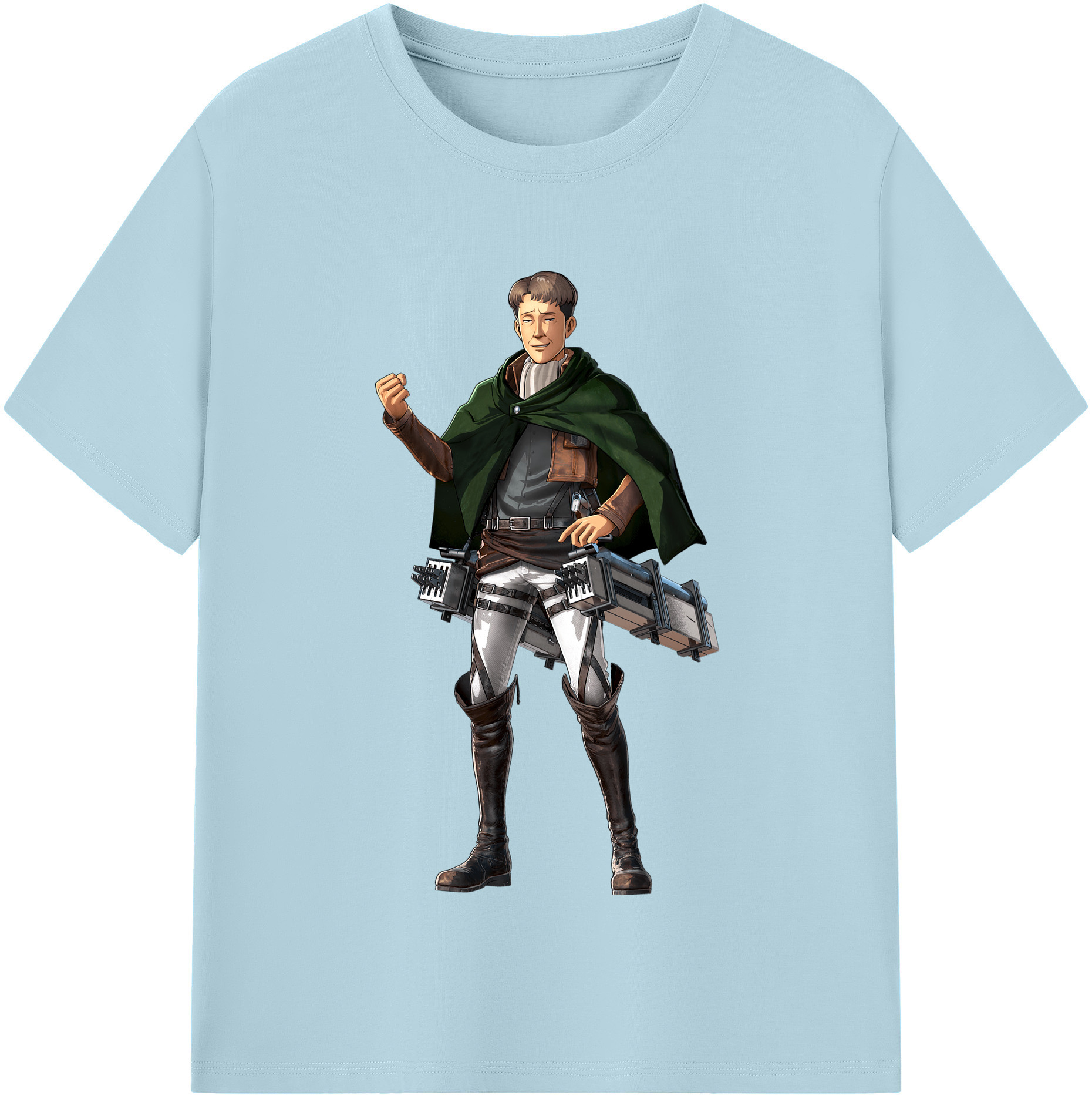 （画像用） 進撃の巨人 Attack on Titan 綿100％半袖Tシャツ（フロントプリント）